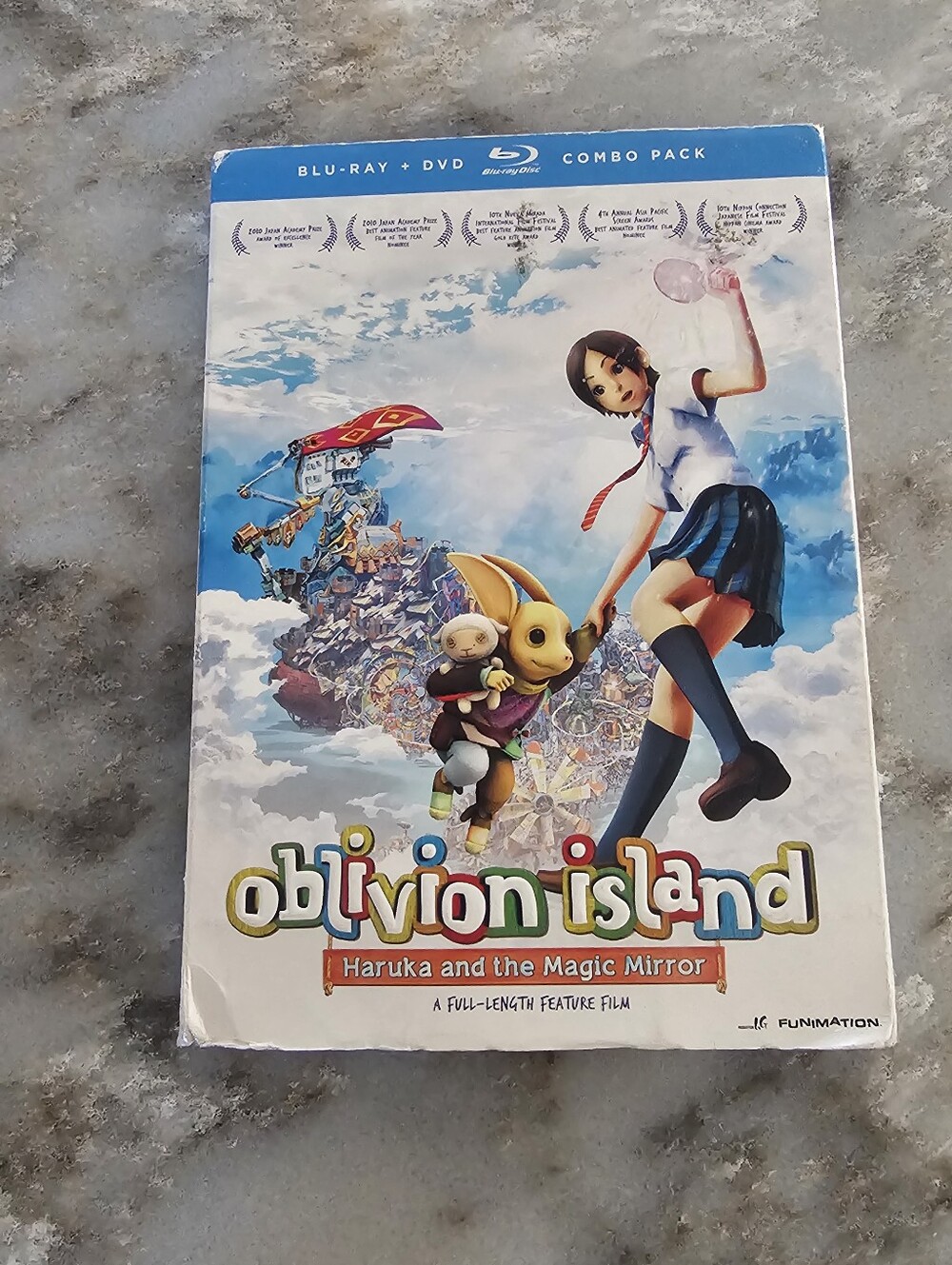 Oblivion Island Haruka and the Magic Mirror Blu-ray + DVD Complete w/ Slipcover